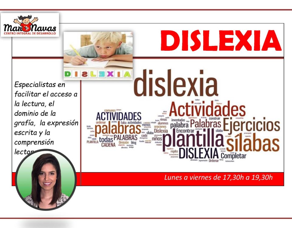 La dislexia es una dificultad de aprendizaje que bien entendida y trabajada permite el desarrollo adecuado del niñ@
