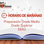 Preparación pruebas de acceso - Horario mañanas