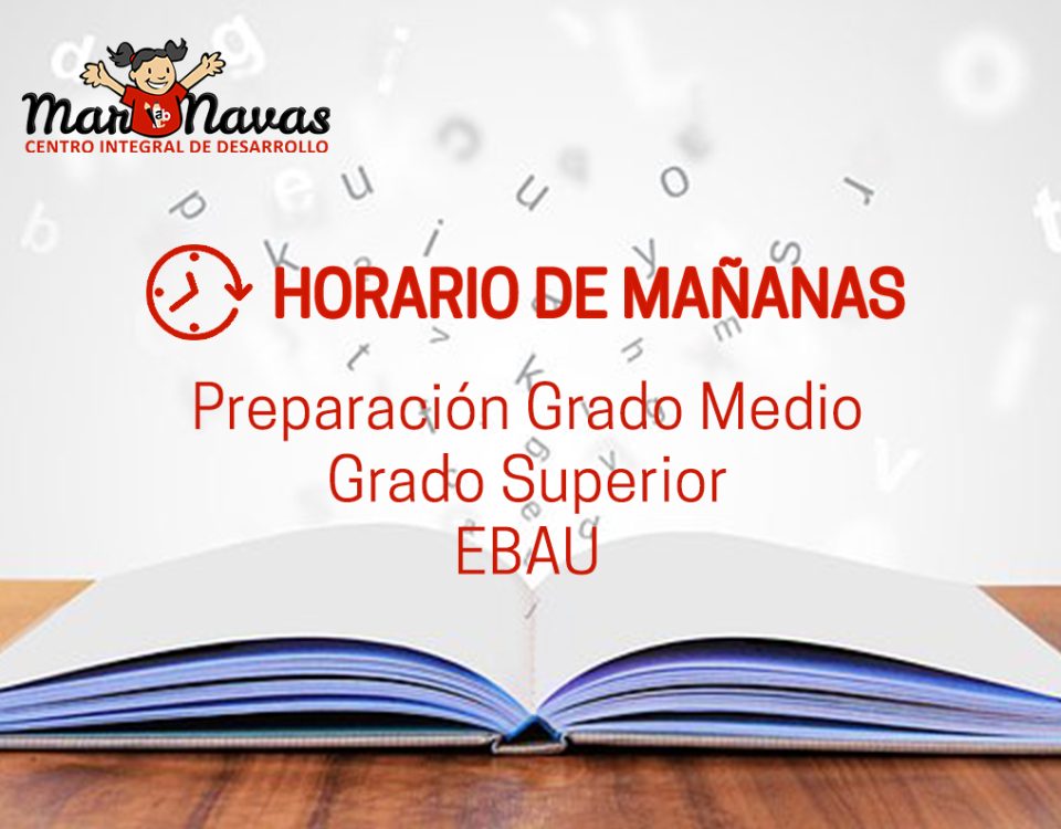 Preparación pruebas de acceso - Horario mañanas