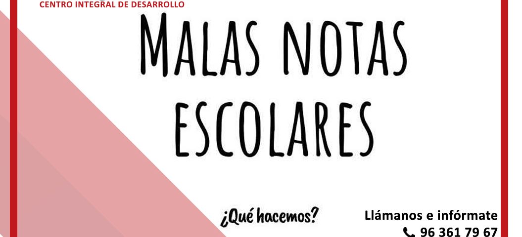 Malas notas