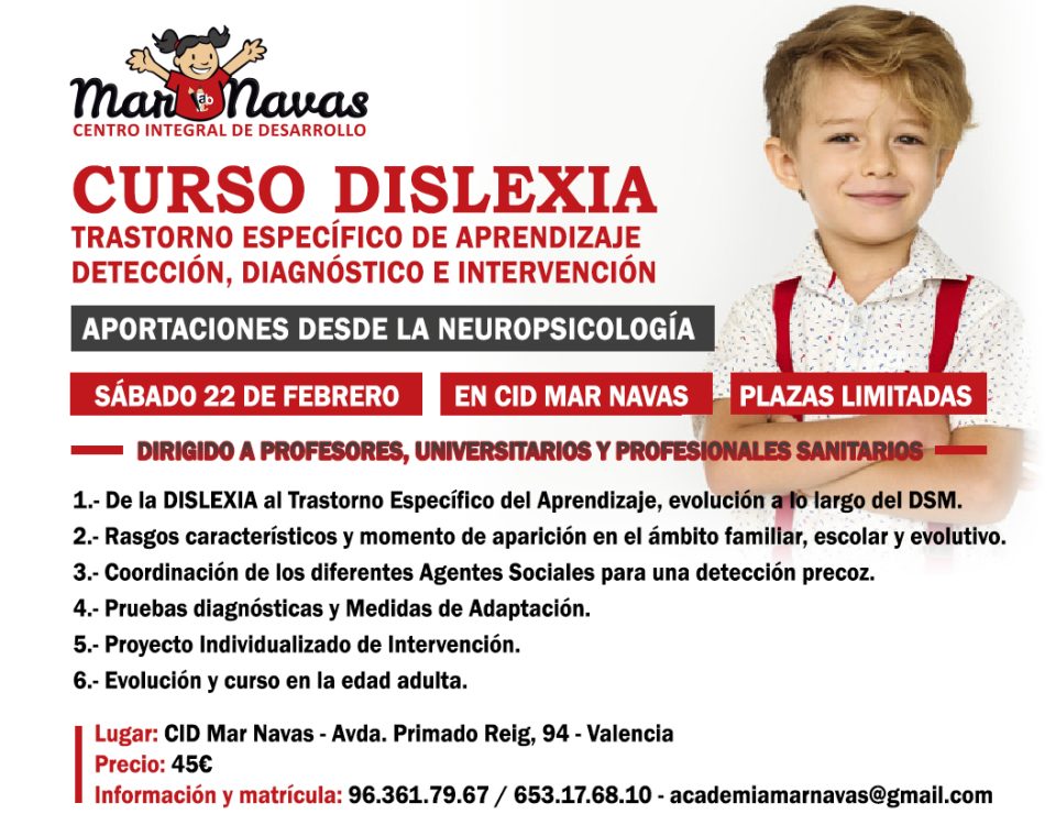 Curso Dislexia -22 de Febrero