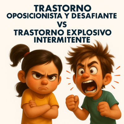 Trastorno Oposicionista y Desafiante vs Trastorno Explosivo Intermitente