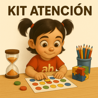 KIT DE INTERVENCIÓN - Atención sostenida y selectiva