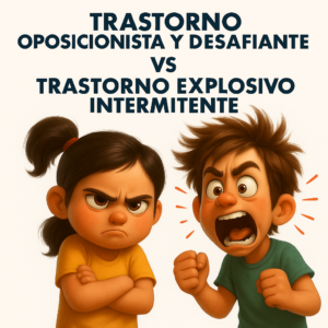 Trastorno Oposicionista y Desafiante vs Trastorno Explosivo Intermitente
